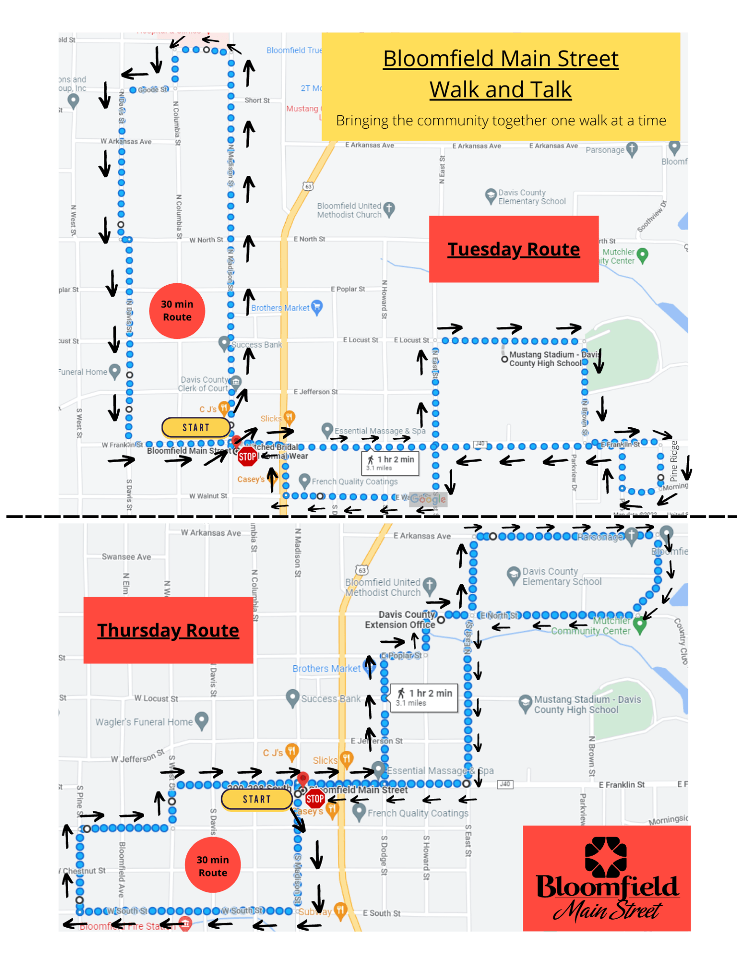 Walk and Talk Maps