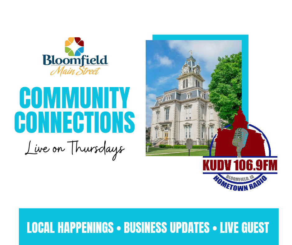 Community Connections- Bloomfield's Hometown Radio 106.9 FM ...